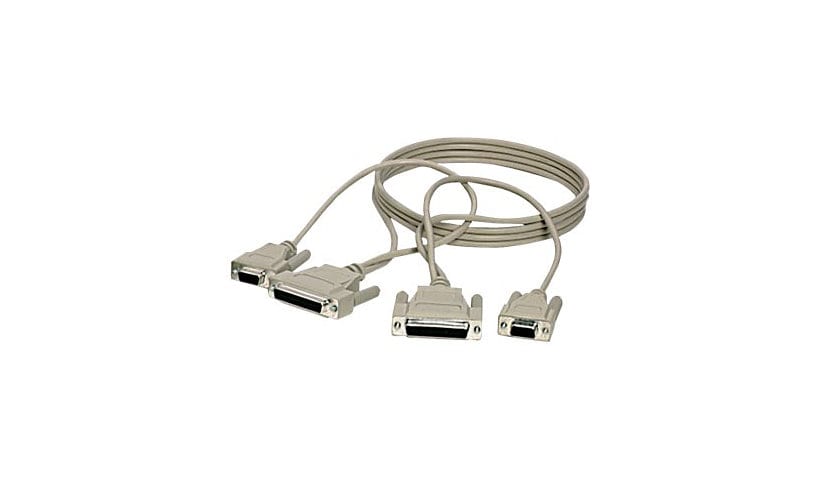 Black Box PC Data-Transfer Cable - serial RS-232 cable - 10 ft