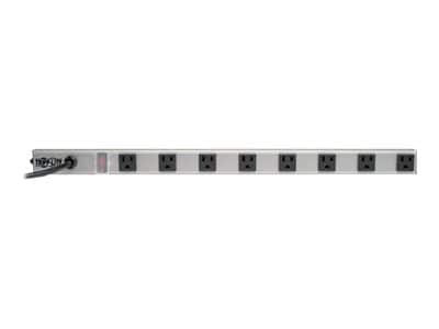 Tripp Lite Power Strip 8-Outlet Right Angle 5-15R 15ft Cord 24" Length 120V