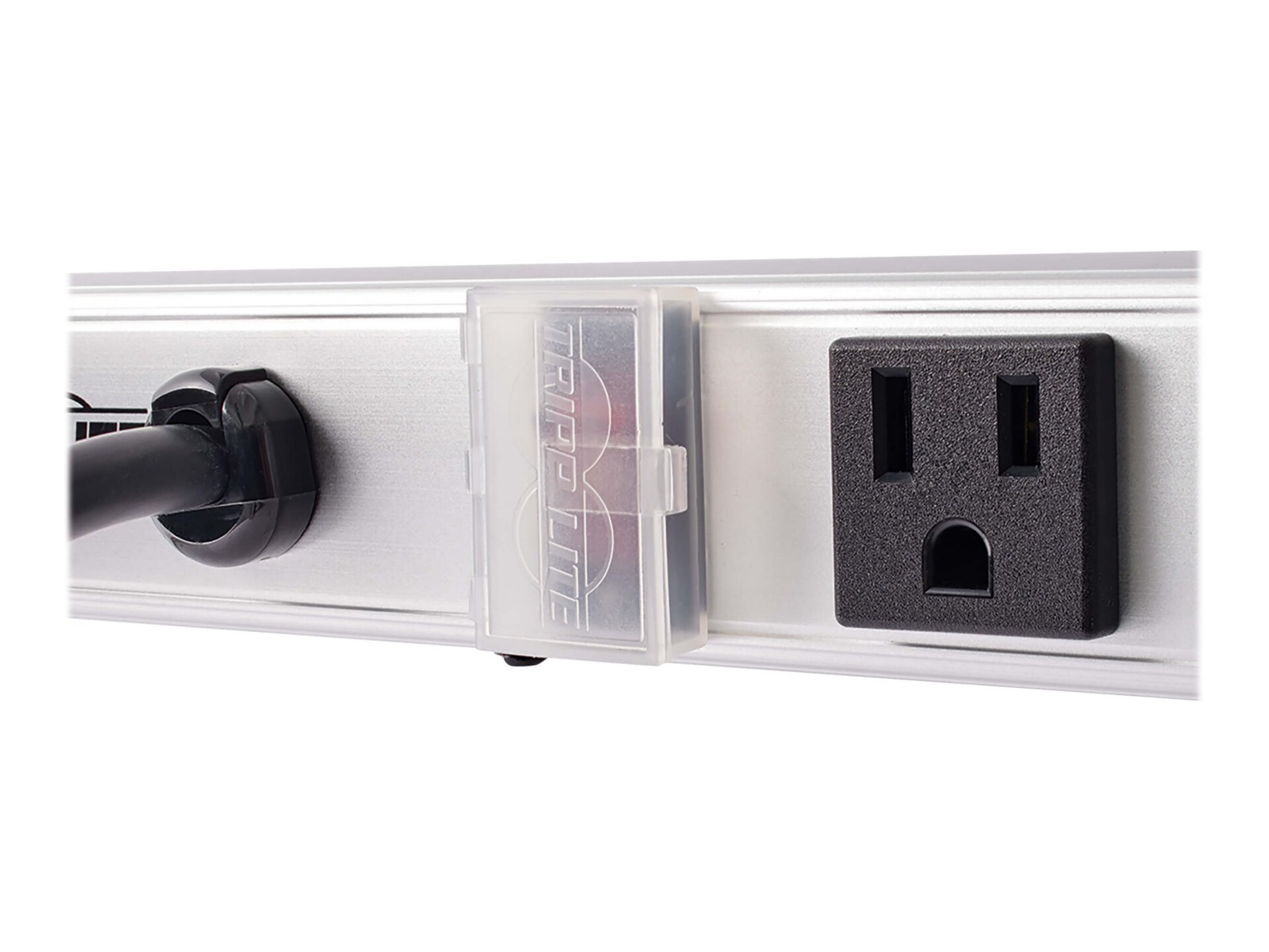 Thumbnail 6 of 15 for Eaton Tripp Lite Series Power Strip 120V Right Angle 5-15R 8 Outlet 15' Cord 24" Length - power strip - 1800 Watt