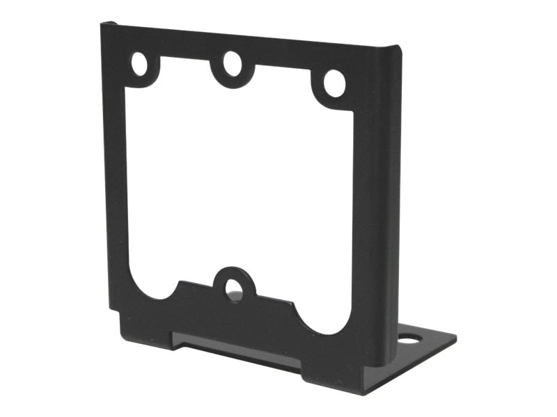 rf IDEAS Black Angle Bracket for WAVE ID Solo and WAVE ID Plus Reader - RF proximity reader mounting kit