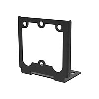 rf IDEAS Black Angle Bracket for WAVE ID Solo and WAVE ID Plus Reader - RF proximity reader mounting kit