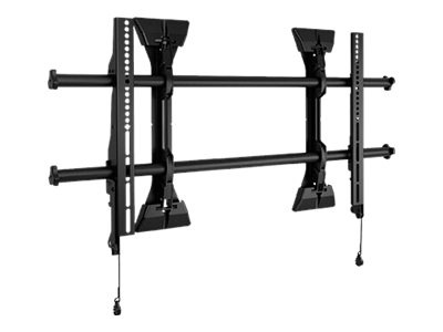 Chief Fusion Large Adjustable Fixed Display Wall Mount - For Displays 42-86" - Black mounting kit - for flat panel -