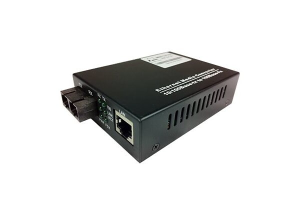 Amer MRM-TX/FXSC2 - fiber media converter - 10Mb LAN, 100Mb LAN