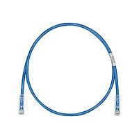 Panduit TX6-28 Category 6 Performance - patch cable - 6 in - blue