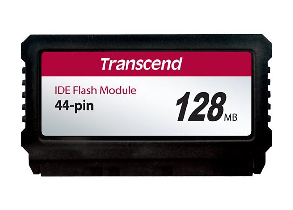Transcend PATA Flash Module Vertical - solid state drive - 128 MB - IDE