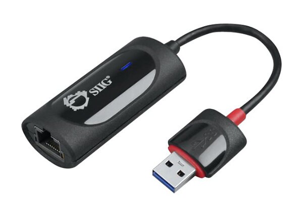 SIIG USB 3.0 to Gigabit Ethernet Adapter - network adapter