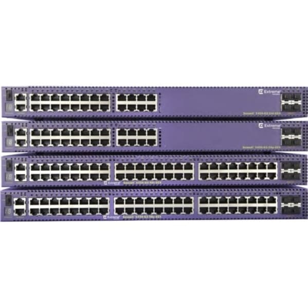 Extreme Networks Summit X450-G2 Series X450-G2-48p-GE4 - switch - 48 ports - managed - rack-mountable