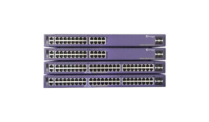 Extreme Networks Summit X450-G2 Series X450-G2-48p-GE4 - switch - 48 ports - managed - rack-mountable