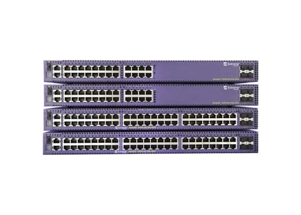 Extreme Networks Summit X450-G2 Series X450-G2-48p-GE4 - switch - 48 ports - managed - rack-mountable