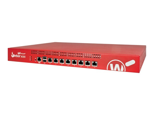 WatchGuard Firebox M300 - security appliance - WatchGuard Trade-Up Program - with 1 year Basic Security Suite