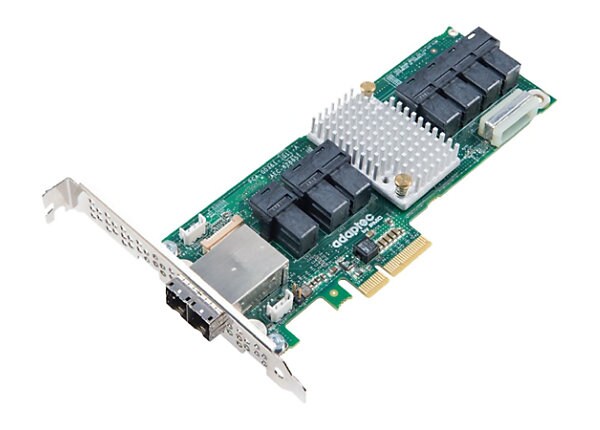 Microsemi Adaptec 82885T - extension de bus SAS de stockage - SATA 6Gb/s / SAS 12Gb/s - PCIe x4