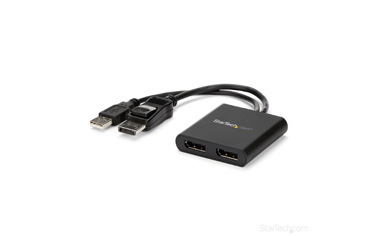 Startech MST Hub-DisplayPort 1.2 to 3x HDMI Black