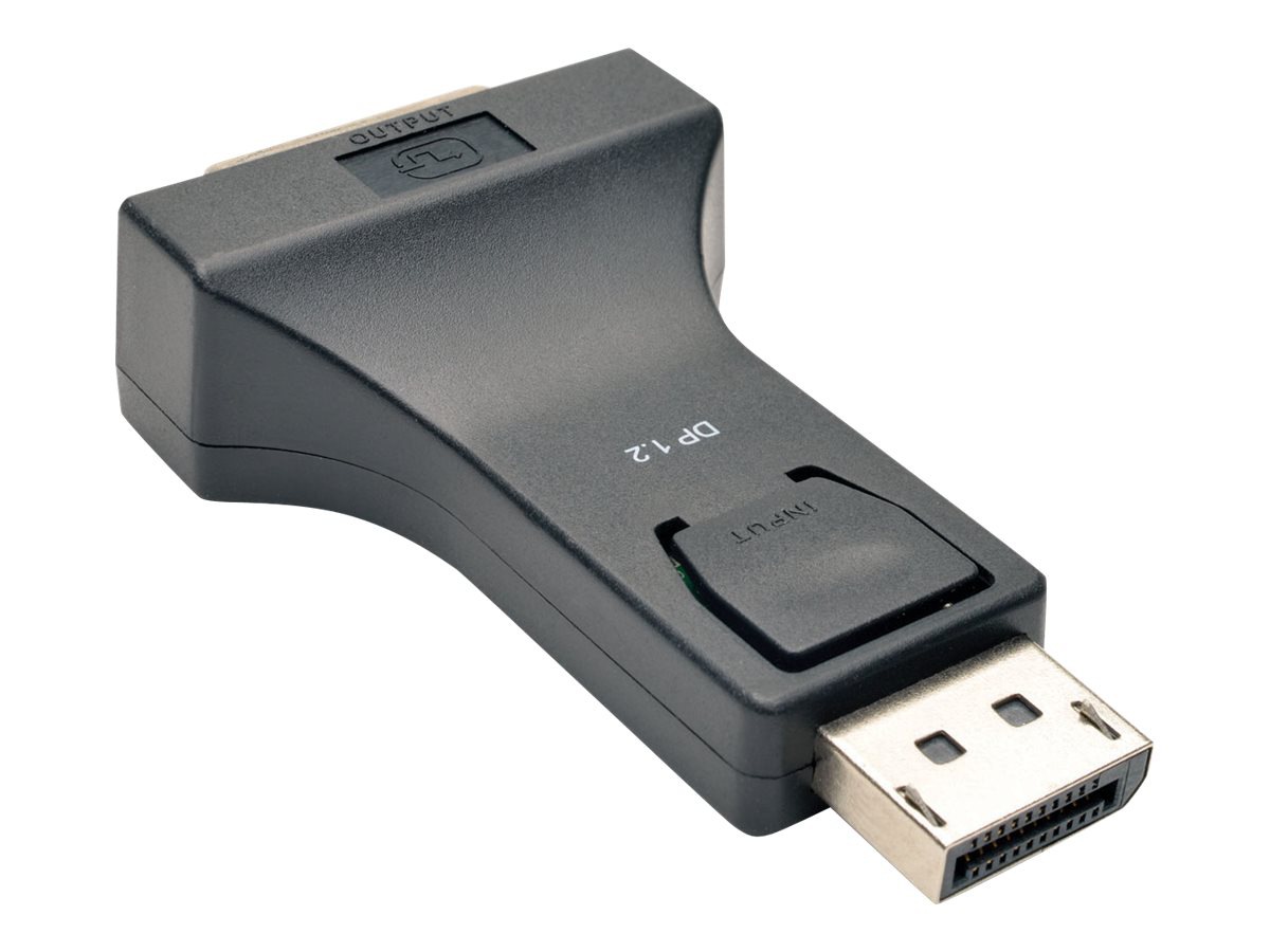 Tripp Lite DisplayPort to DVI Adapter Video Converter DP 1.2 to DVI-I M/F