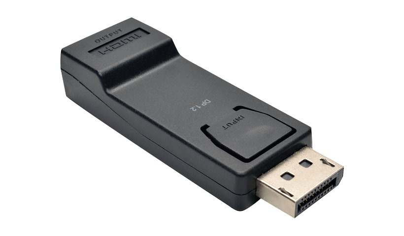 Tripp Lite DisplayPort to HDMI Adapter DP to HDMI Compact 4K x 2K @ 24/30Hz M/F DPort 1.2 - adapter - DisplayPort / HDMI