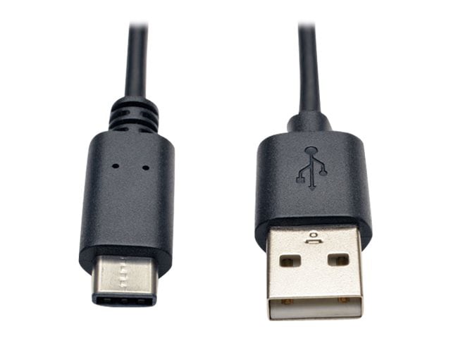 Tripp Lite 6ft USB 2.0 Hi-Speed Cable A Male to USB Type-C USB-C Male 6' -  USB-C cable - 24 pin USB-C to USB - 6 ft