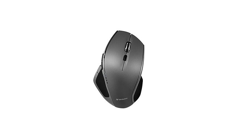 Verbatim Deluxe - mouse - 2.4 GHz - graphite