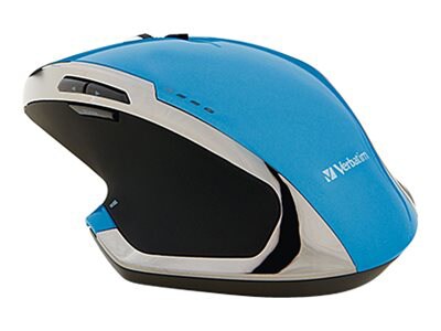 Verbatim Deluxe - mouse - 2.4 GHz - blue