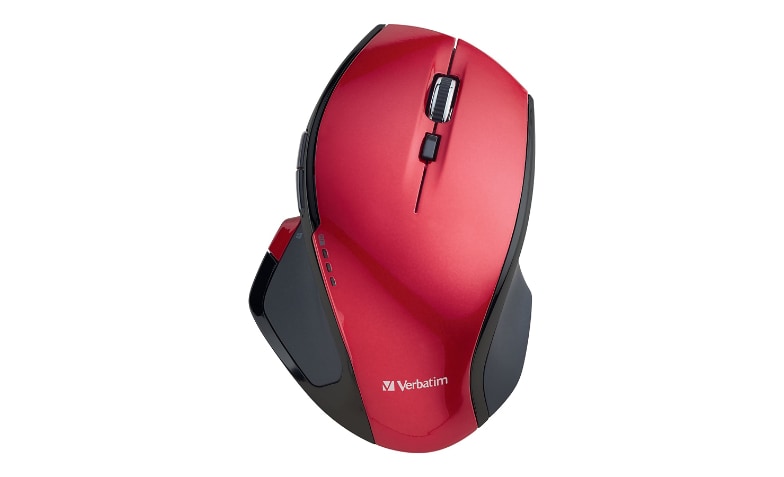 Jabón emprender Original Verbatim Deluxe - mouse - 2.4 GHz - red - 99021 - Mice - CDW.com