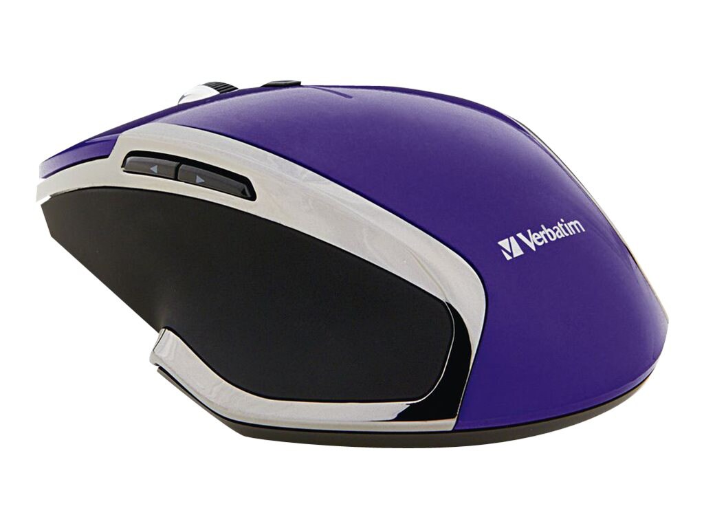 Verbatim Deluxe - mouse - 2.4 GHz - purple