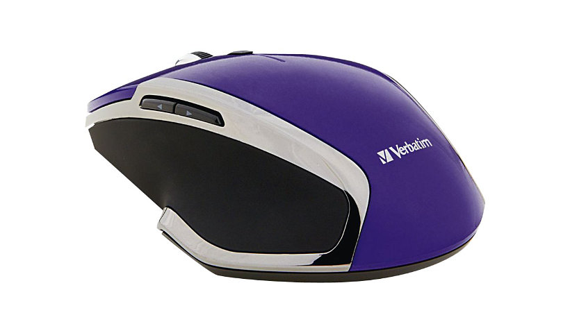 Verbatim Deluxe - mouse - 2.4 GHz - purple
