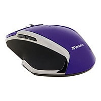 Verbatim Deluxe - mouse - 2.4 GHz - purple