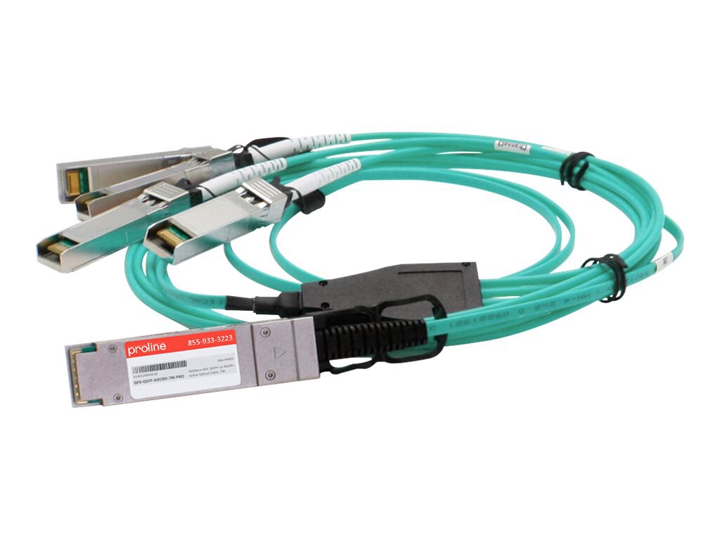 Proline 40GBase-AOC direct attach cable - TAA Compliant - 7 m