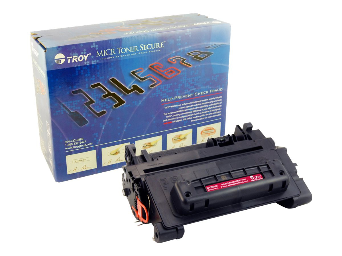 TROY MICR Toner Secure M604/M605/M606 - black - compatible - MICR toner cartridge (alternative for: HP CF281A)