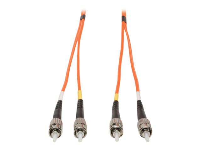 Tripp Lite 2M Duplex Multimode 62.5/125 Fiber Optic Patch Cable ST/ST 6' 6ft 2 Meter - patch cable - 1.8 m