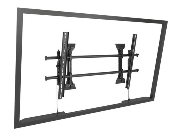 Chief Fusion XL Adjustable Tilt Wall Mount - For Monitors 55-100" - Black -