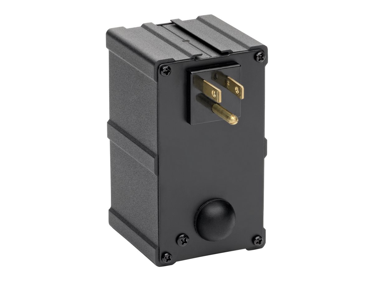 Thumbnail 4 of 6 for Eaton Tripp Lite Series Isobar 2-Outlet Surge Protector Direct Plug-In 1410 Joules Diagnostic LEDs Black Metal Housing