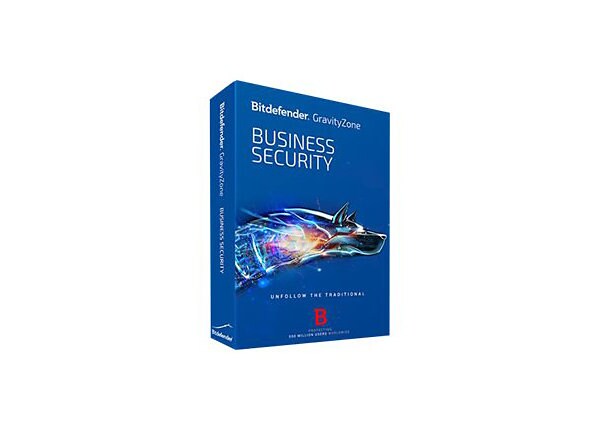 BitDefender GravityZone Business Security - subscription license (1 year)