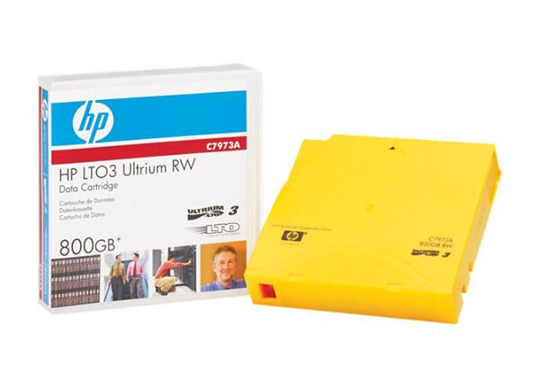 HPE Ultrium RFID RW Custom Labeled Data Cartridge - LTO Ultrium x 1 - 400 GB - storage media