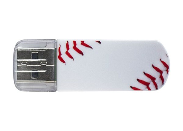 Verbatim Store 'n' Go Mini, Sports Edition - Baseball - USB flash drive - 8 GB