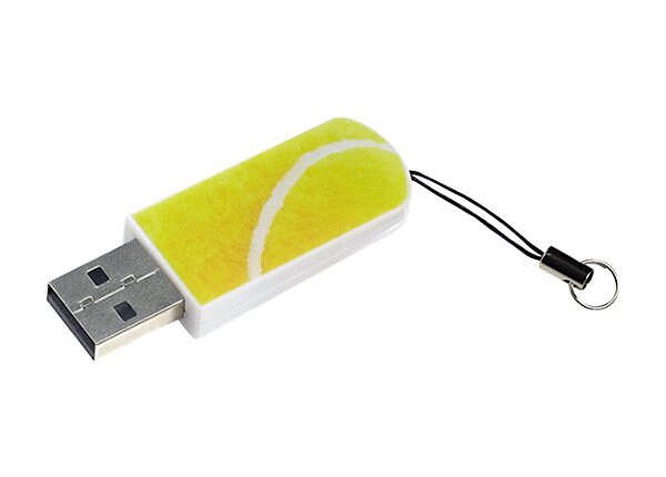 Verbatim Store 'n' Go Mini, Sports Edition - Tennis - USB flash drive - 8 GB