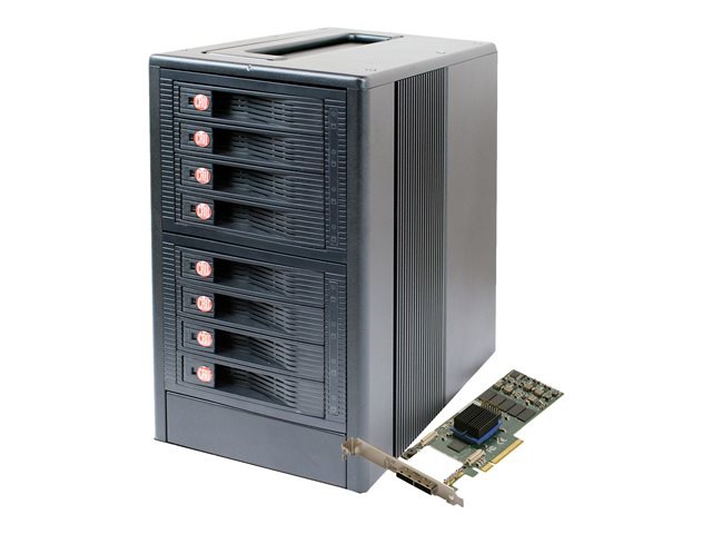 CRU DataPort RTX RTX800-XJ - RAID Bundle - hard drive array