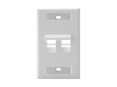 Leviton QuickPort mounting plate