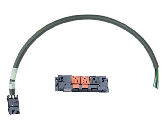 Spectrum Electri-Pak System Base Power Feed With 36" Pigtail Cables