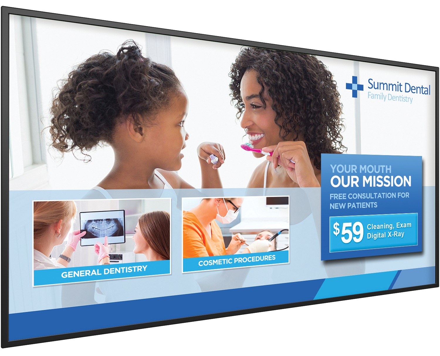 Planar Simplicity Series SL5551 55" LED display