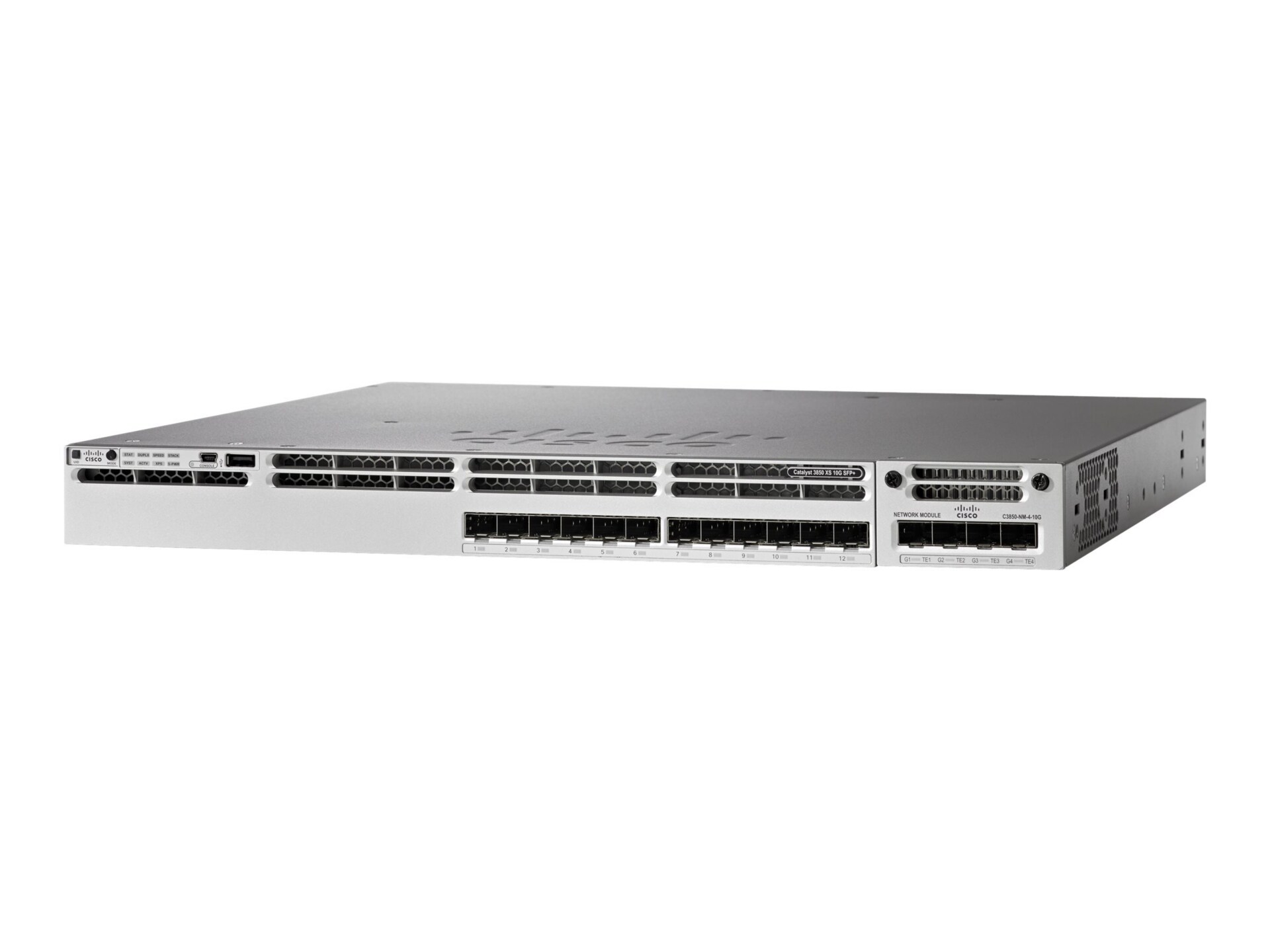 Cisco Catalyst 3850-16XS-E - switch - 16 ports - managed - rack-mountable