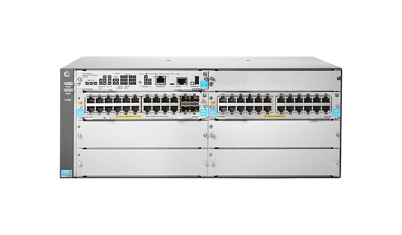 HPE Aruba 5406R 44GT PoE+ / 4SFP+ (No PSU) v3 zl2 - switch - 44 ports - man