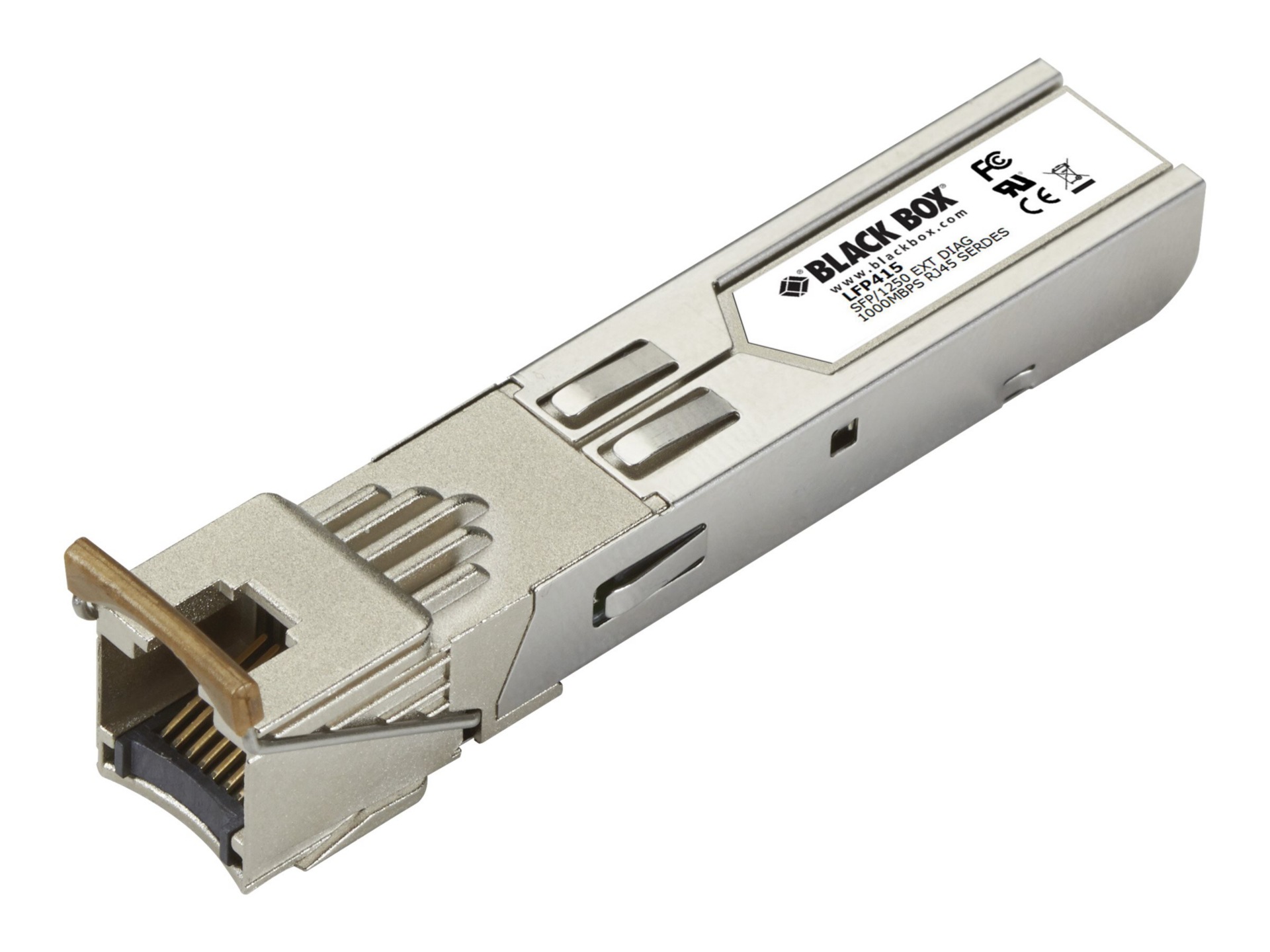 Black Box - SFP (mini-GBIC) transceiver module - GigE - TAA Compliant
