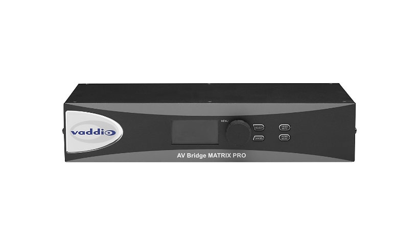 Vaddio MatrixPRO AV Bridge for Video Conferencing - Black