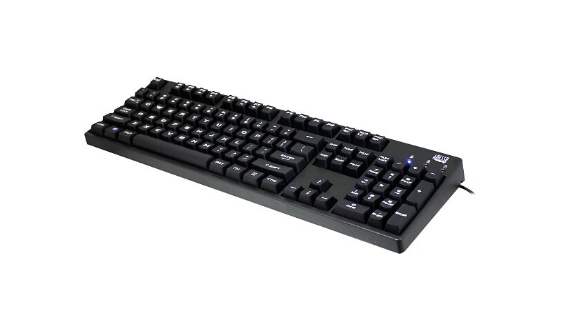 Adesso EasyTouch 635 - clavier - US - noir
