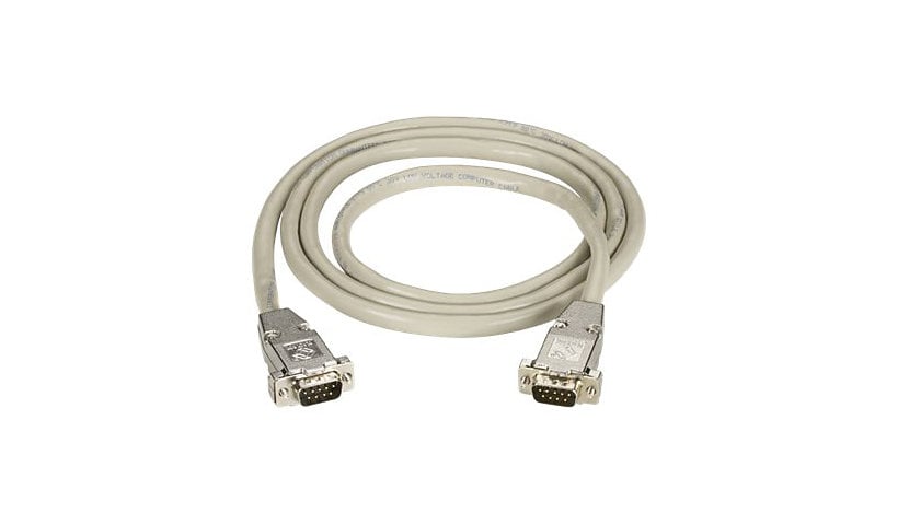 Black Box - serial extension cable - DB-9 to DB-9 - 5 ft