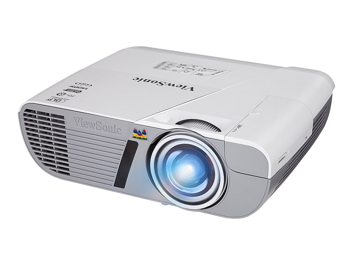 ViewSonic LightStream PJD6552LWS - DLP projector - portable - 3D - LAN