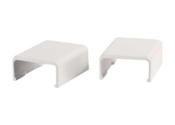 C2G 2 Pack Wiremold Uniduct 2700 Cover Clip - White - cable raceway cover clip