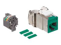 Leviton Atlas-X1 Cat 6A Component-Rated Shielded QuickPort Connector - modu