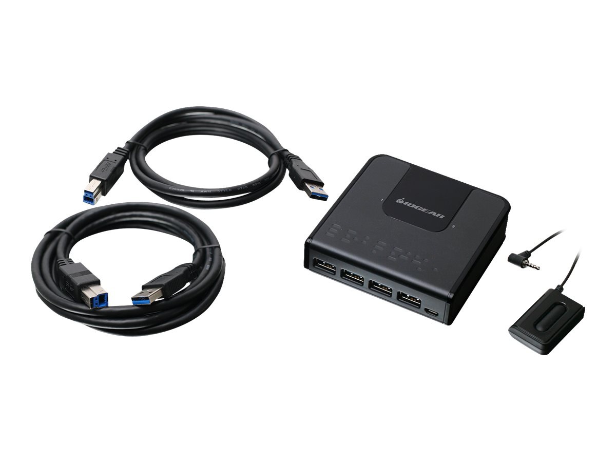 IOGear 2x4 USB 3.1 Peripheral Sharing Switch - Thumbnail 2