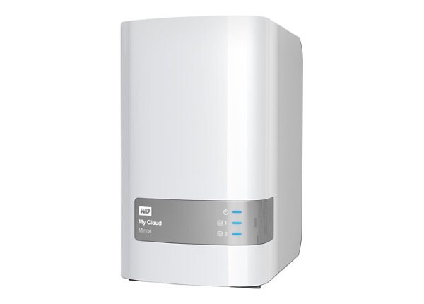 WD My Cloud Mirror WDBZVM0060JWT - NAS server - 6 TB