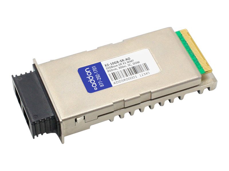 AddOn Cisco X2-10GB-SR Compatible X2 Transceiver - X2 transceiver module -